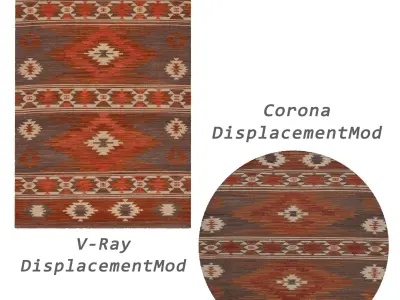 Rugs No 911 Low-poly 3D model