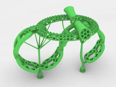 HERMES RING 3D print model
