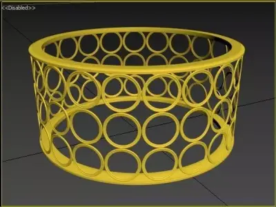Round Coffee Table - Small Free 3D model