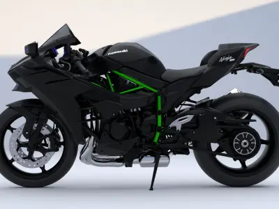 Ninja H2R 3D model