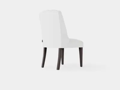 Venice dining chair off-white Low-poly 3D model