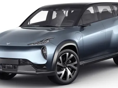 Generic Electric Modern SUV 3D model
