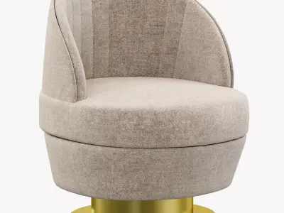 Essential Home Gable Single Sofa 3D model