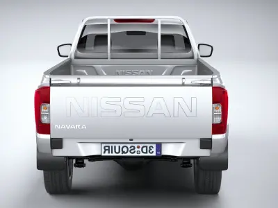 Nissan Navara SingleCab 2021 3D model