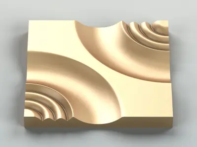 Wall panel 010 3D model