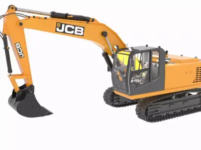 Excavator 3D model