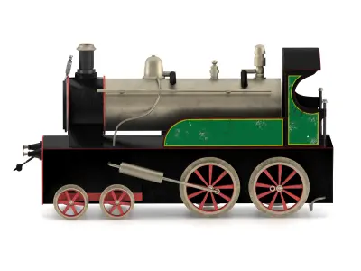 old trian toy 3D model