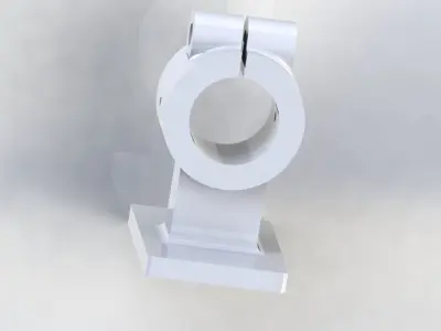 Mechanic part for projects printable 3D print model