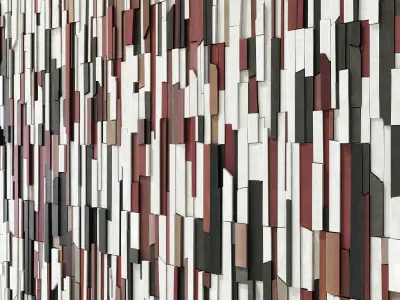 Finishing decorative stone n3 3D model