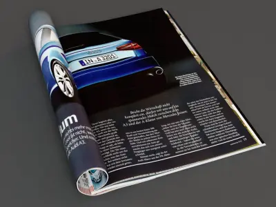 Magazine Set 2 summer 3D model