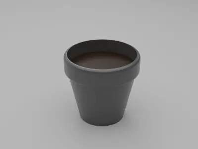 Simple Pot Free 3D model