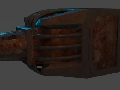 SCI-FI INDSUTRIAL THRUSTER 3D model