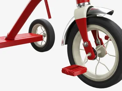 Tricycle children 3D model