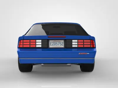 Chevrolet Camaro Z28 IROC-Z 3D model