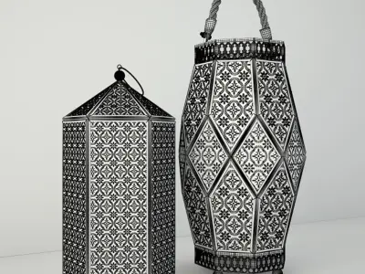Iron Lanterns 3D model