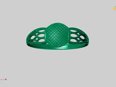 Women Ring Fancy Ring Plain light weight STL 3DM Printable 3D print model purchase