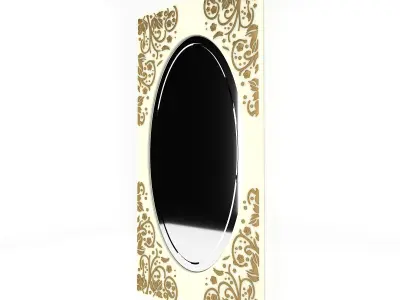 Decorative Mirror 3D model