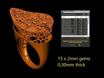 Fusion Ring 3D print model