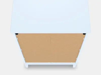 IDANAS Chest of 6 drawers 1 Low-poly 3D model