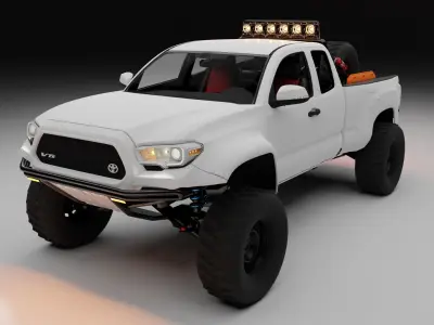 Toyota Tacoma 2018 Baja edition 3D model