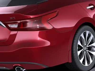 Nissan Maxima 2017 VRAY 3D model
