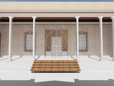 Casona Larco en trujillo  3D model