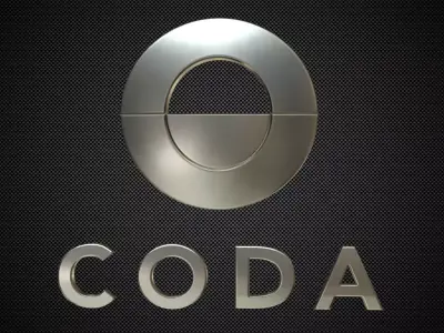 coda logo 3D model