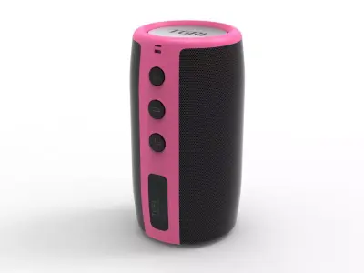 SPEAKER PINK 3D model