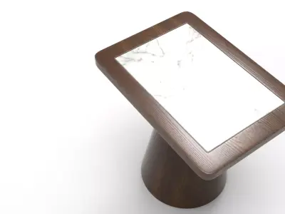 Ange Side Table Low-poly 3D model