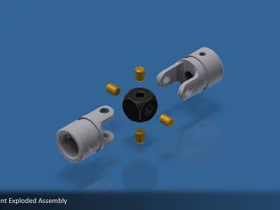 Universal Joint 3D print model