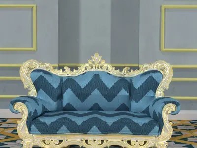 Victorian OBJs 1800s Victorian Decor 3D model