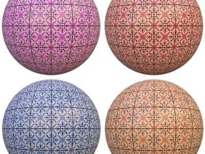 tile patterned 86-seamless-4k-pbr 3D model