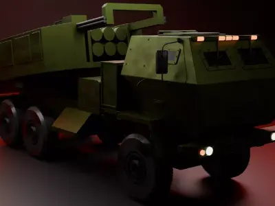 M142 HIMARS 3D model