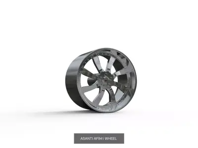 best seller asanti wheels  3D Model Pack