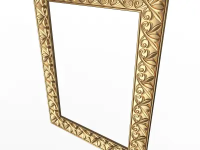 Classic Frame 030 Low-poly 3D model