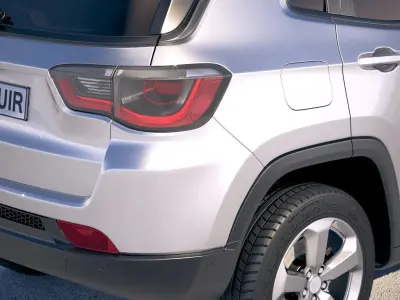 Jeep Compass 2018 3D model