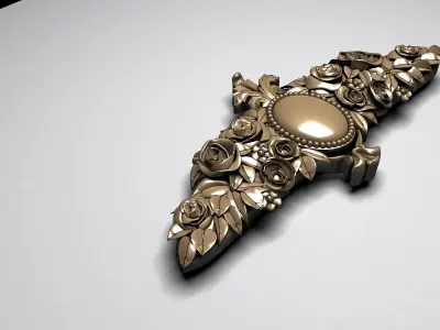 Carved decoration 2 3D model