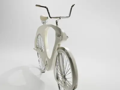 Old Style Bicycle 1946 3D model