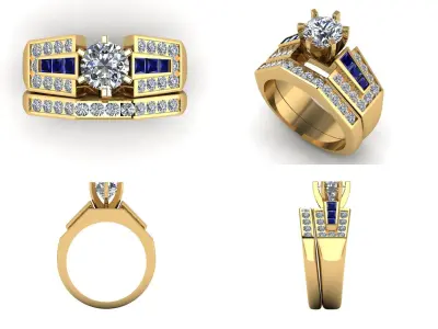 Ring akr 1 3D print model