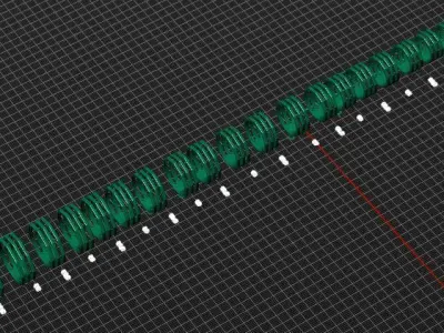 Triple Ring 3D print model