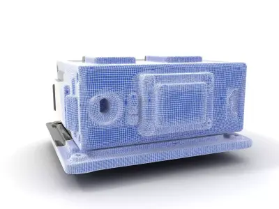 Electronic Component Module model pack Low-poly 3D model