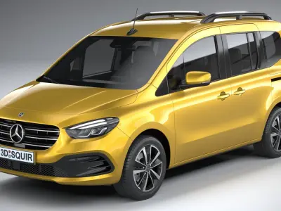 Mercedes-Benz T-Class 2023 3D model