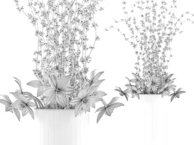 The Spring Bouquet 3D model