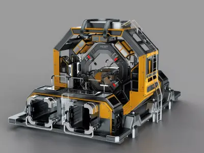 Satisfactory Assembler 3D model