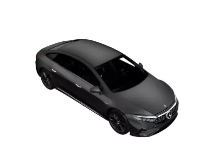 2026 Mercedes-Benz EQS Luxury Electric Sedan  3D model
