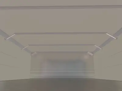 Warehouse car studio garage 3D model