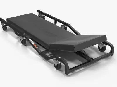 Car Creeper Black JCW65R Low-poly 3D model