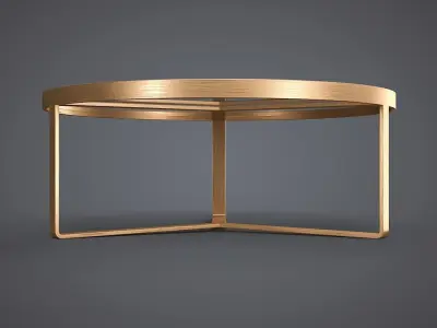 Aula Coffee Table 3D model