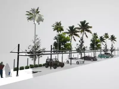 Car Park 3D model