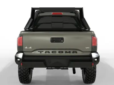 Generic Tacoma 2018 TRD Pro Ecotechene Edition  3D model